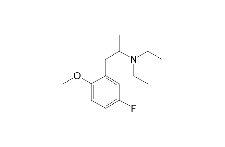 N,N-Diethyl-5-fluoro-2-methoxyamphetamine