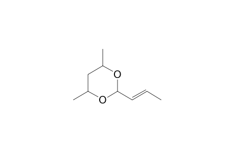 4,6-Dimethyl-2-[(E)-prop-1-enyl]-1,3-dioxane