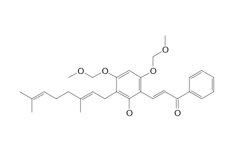 4',6'-bis[(Methoxy)methoxy]-2'-hydroxy-3'-(1''-geranyl)-chalcone