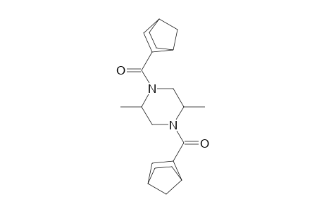 Piperazine-1,4-bis(bicyclo[2.2.1]heptanoyl)-2,5-dimethyl-