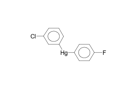 4-FLUOROPHENYL(3-CHLOROPHENYL)MERCURY
