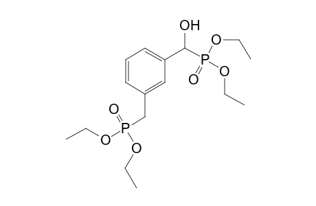 Diethyl 3-[(diethoxyphosphoryl)methylphenyl]hydroxymethylphosphonate