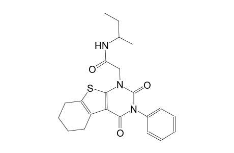 N-(sec-butyl)-2-(2,4-dioxo-3-phenyl-3,4,5,6,7,8-hexahydro[1]benzothieno[2,3-d]pyrimidin-1(2H)-yl)acetamide