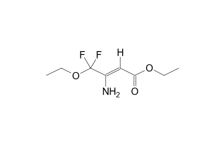 ETHYL (Z)-3-AMINO-4-ETHOXY-4,4-DIFLUORO-2-BUTENOATE