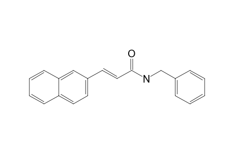 (E)-3-(2-naphthalenyl)-N-(phenylmethyl)-2-propenamide