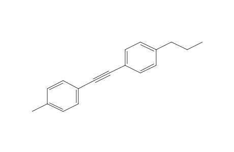 1-Methyl-4-[(4-propylphenyl)ethynyl]benzene