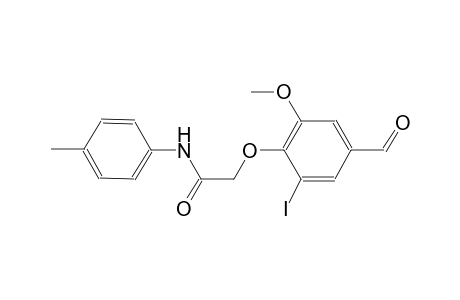 2-(4-formyl-2-iodo-6-methoxyphenoxy)-N-(4-methylphenyl)acetamide