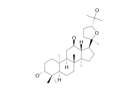 20S,24S-EPOXY-DAMMARANE-3-ALPHA,12-BETA,25-TRIOL;BETULAFOLIENETRIOL_OXIDE_II