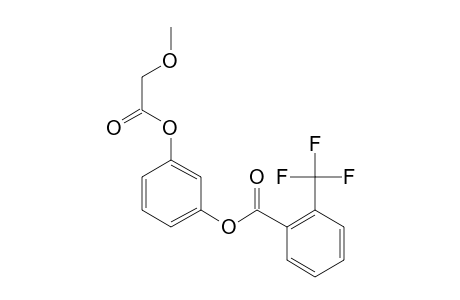 1,3-Benzenediol, o-methoxyacetyl-o'-(2-trifluoromethylbenzoyl)-