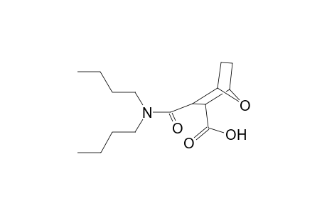 3-[(Dibutylamino)carbonyl]-7-oxabicyclo[2.2.1]heptane-2-carboxylic acid