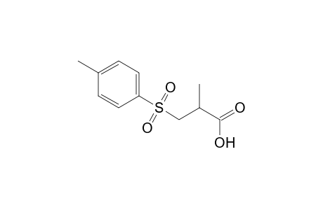 2-Methyl-3-(p-tolylsulfonyl)propanoic acid