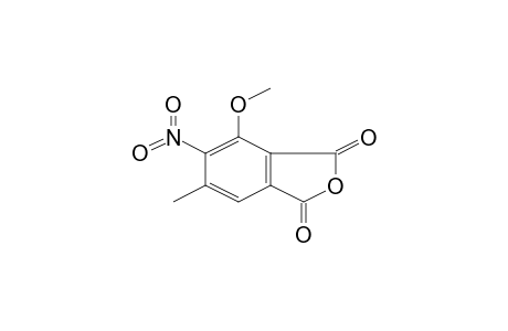 1,3-Isobenzofurandione, 4-methoxy-6-methyl-5-nitro-