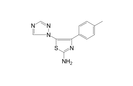 4-p-Tolyl-5-[1,2,4]triazol-1-yl-thiazol-2-ylamine