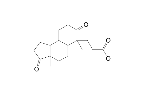 A-NOR-3,5-SECO-5,17-DIKETO-ANDROSTAN-3-OIC-ACID