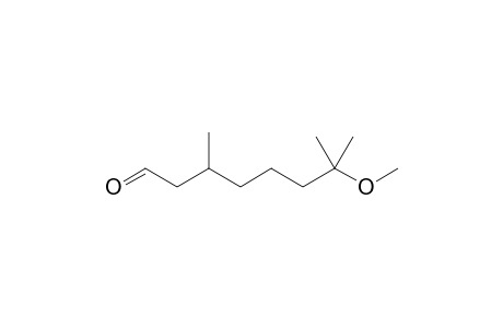 7-Methoxy-3,7-dimethyloctanal