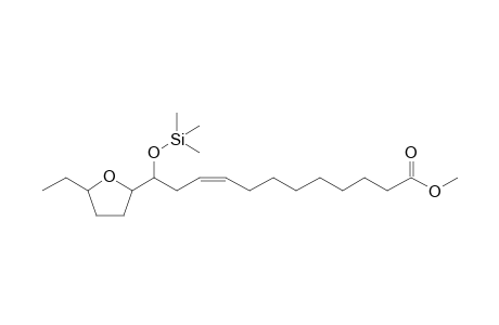 12-(5-Ethyl-2-tetrahydrofuranyl)-12-trimethylsilyloxy-9(Z)-dodecenoic acid,methyl ester