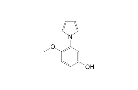 4-Methoxy-5-(1H-pyrrol-1-yl)phenol