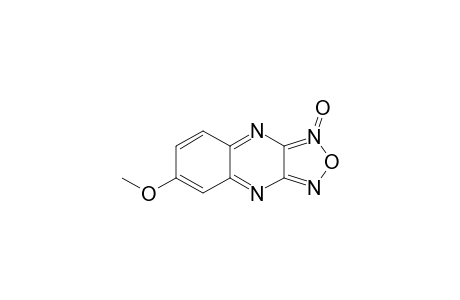 6(7)-METHOXYFURAZANO-[3,4-B]-QUINOXALINE-1-OXIDE