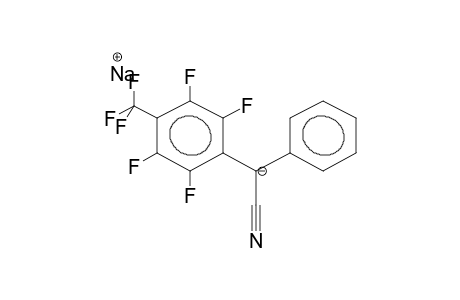 ALPHA-(4-TRIFLUOROMETHYLTETRAFLUOROPHENYL)-ALPHA-PHENYLACETONITRILE,SODIUM SALT