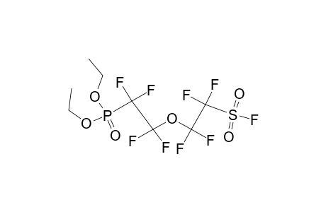 Diethyl (2-(2-fluorosulfonyltetrafluoroethoxy)tetrafluoroethyl)phosphonate