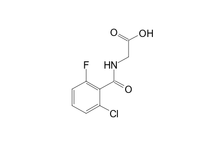 N-(2-chloro-6-fluorobenzoyl)glycine