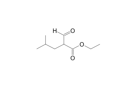 2-Formyl-4-methylpentanoic acid, ethyl ester