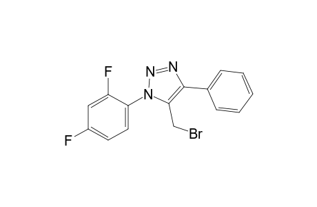 5-(bromomethyl)-1-(2,4-difluorophenyl)-4-phenyl-1H-1,2,3-triazole