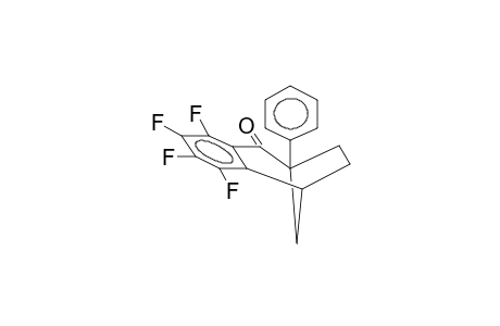 1-PHENYL-2-KETO-3,4-TETRAFLUOROBENZOBICYCLO[3.2.1]OCTENE