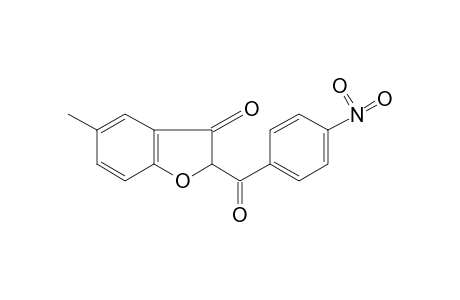 5-methyl-2-(p-nitrobenzoyl)-3(2H)-benzofuranone