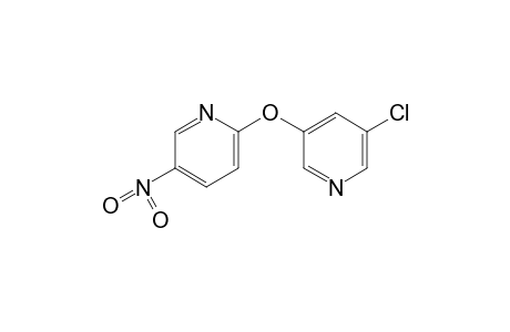 3-chloro-5-[(5-nitro-2-pyridyl)oxy]pyridine