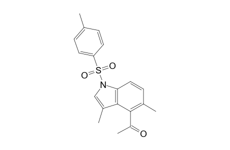 3,5-Dimethyl-1-[(p-methylphenyl)sulfonyl]-1H-indol-4'-yl]-acetaldehyde