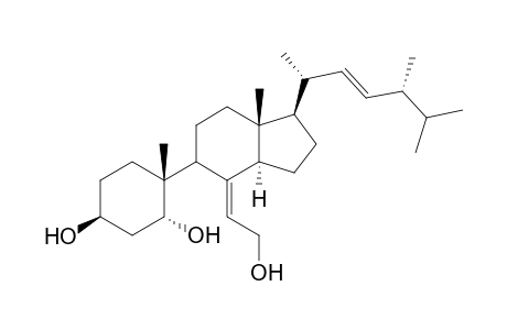 (7Z,22E,24R)-24-Methyl-5,6-seco-cholest-7,22-diene-3.beta.,5.alpha.,6-triol