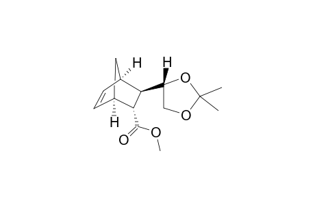 (1R,2R,3R,4S)-3-[(4S)-4-(2,2-Dimethyl-1,3-dioxolo)]-2-methoxycarbonylbicyclo[2.2.1]hept-5-ene