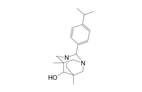 2-(4-isopropylphenyl)-5,7-dimethyl-1,3-diazatricyclo[3.3.1.1~3,7~]decan-6-ol
