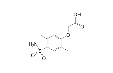 [(4-sulfamoyl-2,5-xylyl)oxy]acetic acid