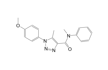 1H-1,2,3-triazole-4-carboxamide, 1-(4-methoxyphenyl)-N,5-dimethyl-N-phenyl-