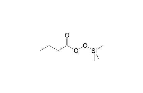 Butyric acid peroxy acid, trimethylsilyl ester