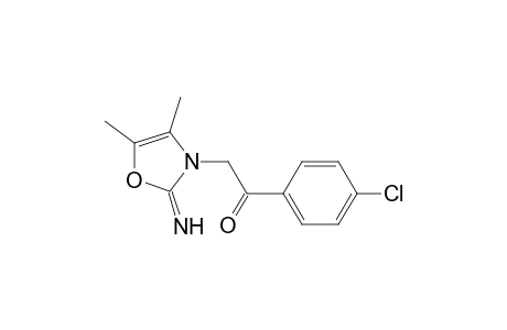 4,5-DIMETHYL-2-IMINO-3-(4'-CHLORO-PHENACYL)-2,3-DIHYDRO-OXAZOLE-