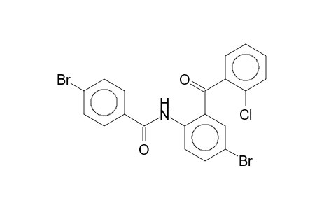 4-Bromo-N-[4-bromo-2-(2-chlorobenzoyl)phenyl]benzamide