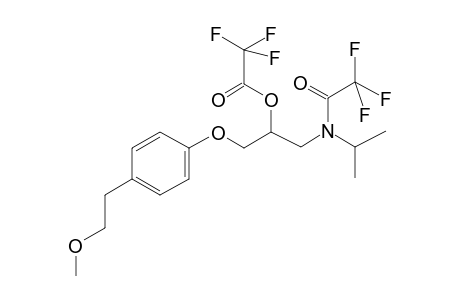 1-(4-(2-methoxyethyl)phenoxy)-2-(trifluoroacetoxy)-3-(N-(trifluoroacetyl)-N-isopropylamino)propane