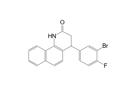 benzo[h]quinolin-2(1H)-one, 4-(3-bromo-4-fluorophenyl)-3,4-dihydro-