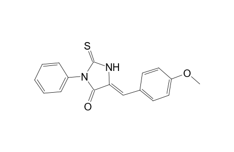 4-imidazolidinone, 5-[(4-methoxyphenyl)methylene]-3-phenyl-2-thioxo-, (5Z)-