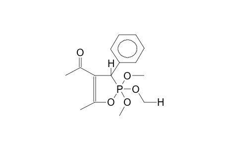 2,2,2-TRIMETHOXY-3-PHENYL-4-ACETYL-5-METHYL-1,2-OXAPHOSPHOL-4-ENE