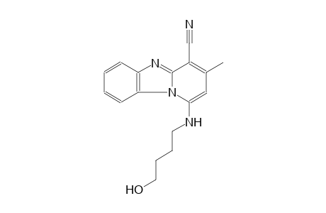 1-[(4-hydroxybutyl)amino]-3-methylpyrido[1,2-a]benzimidazole-4-carbonitrile