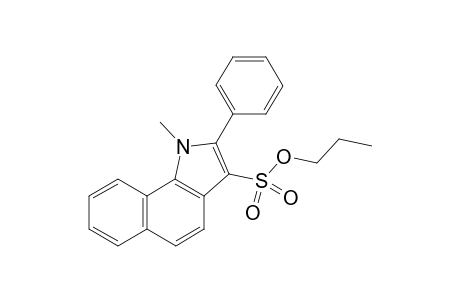 Propyl 1-methyl-2-phenyl-1H-benzo[g]indole-3-sulfonate