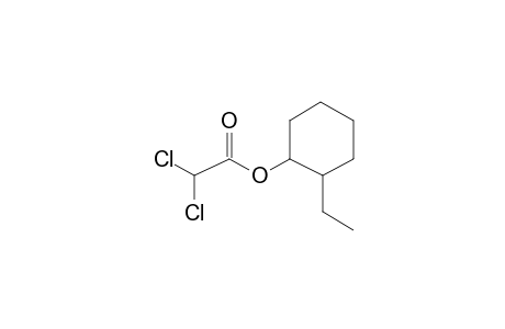 Dichloroacetic acid, 2-ethylcyclohexyl ester