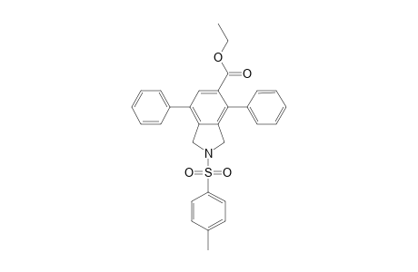 Ethyl 4,7-diphenyl-2-tosylisoindoline-5-carboxylate