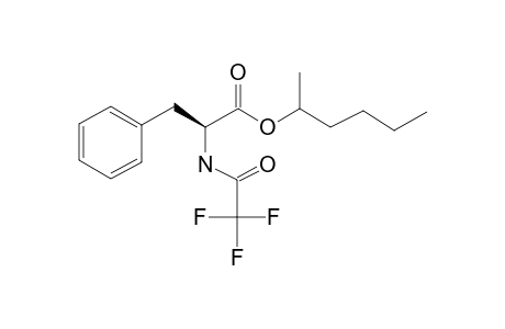 L-Phenylalanine, N-(trifluoroacetyl)-, 1-methylpentyl ester