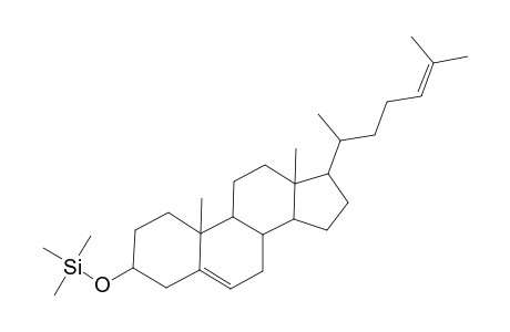 Cholesta-5,24-diene-3.beta.-ol, mono-TMS