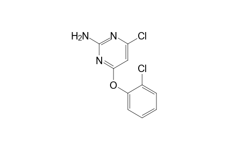 2-Pyrimidinamine, 4-chloro-6-(2-chlorophenoxy)-